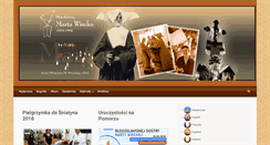 Desktop Screenshot of martawiecka.pl